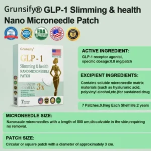 𝑀𝑎𝑦𝑜 𝐶𝑙𝑖𝑛𝑖𝑐 𝑅𝑒𝑐𝑜𝑚𝑚𝑒𝑛𝑑𝑒𝑑 | 𝑂𝑓𝑓𝑖𝑐𝑖𝑎𝑙 𝑆𝑡𝑜𝑟𝑒 |Grunsify® Nano-Microneedle Wellness Patch | Curbs Cravings + Sustained Release | USA-Made