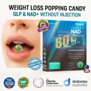 𝐏𝐄𝐀𝐊𝐀® 𝐆𝐋𝐏-𝟏 Slimming & Health Ultra Concentrated Essence Liquid Pearls – With NAD+ · Moringa · ACV · Keto BHB (✅ Support for obesity, diabetes, and heart health)⚡🧡