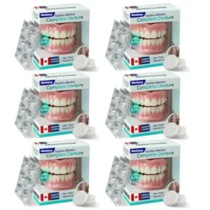 ✅ Proudly made and shipped from Canada| Medazy® Suction-fit Complete Denture 🦷🍎🍏