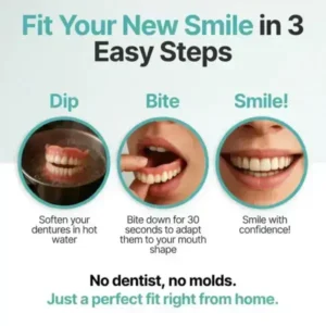 Medazy™ Custom-Fit Full Functional Dentures