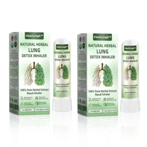 ✅Official Store:ClearLungX™ Natural Lung Inhaler 🌿 Fast Relief for Cough, Congestion, and Shortness of Breath