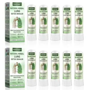 ✅Official Store:ClearLungX™ Natural Lung Inhaler 🌿 Fast Relief for Cough, Congestion, and Shortness of Breath