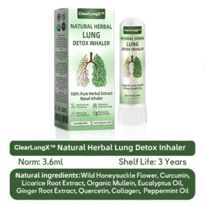 ✅Official Store:ClearLungX™ Natural Lung Inhaler 🌿 Fast Relief for Cough, Congestion, and Shortness of Breath