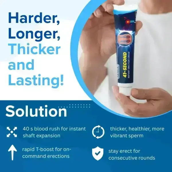 RZXEA™ 41-Second Instant Erection Cream